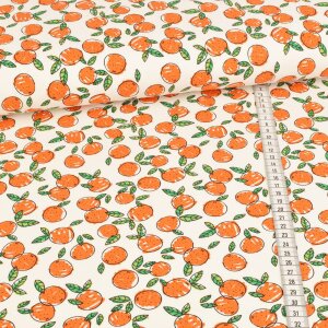 Jersey - Orange Chaos on White