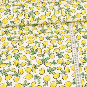 Jersey - Lemon chaos on white