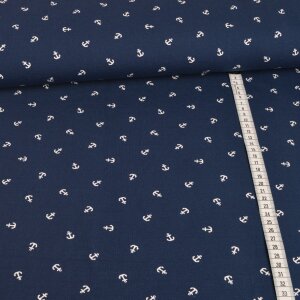 Jersey - Small anchors on Navy