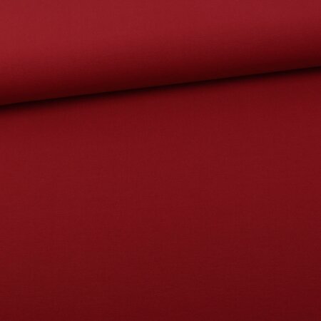 Cotton Jersey Uni Dark Red