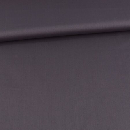 Cotton Woven Fabrics Uni dark grey