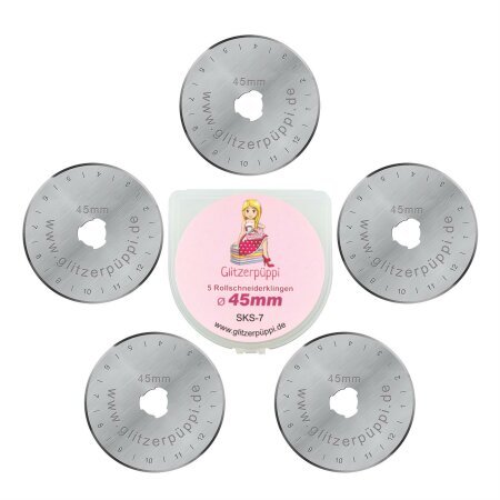 45 mm Spare blades for Rotary Cutter / Rotary Cutter blades (5-pack Standard)