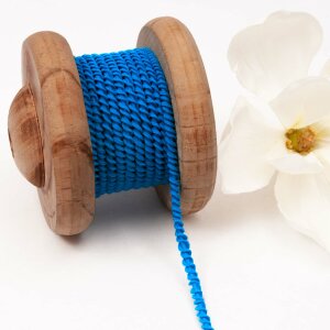 Elastic Spiral Cord Uni Blue 5mm