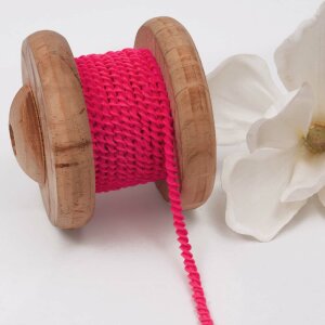 Elastic Spiral Cord Uni Neon Pink 5mm