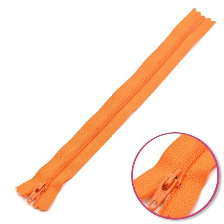 Zipper Orange 16cm Non Seperable YKK (0561179-849)