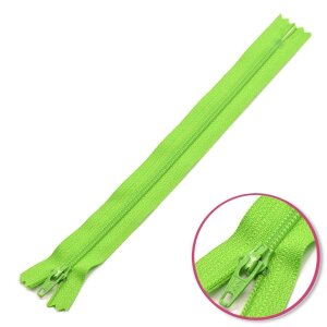 Zipper Light Green Non Seperable YKK (0561179-536)