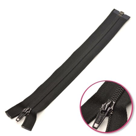 Zipper Black 25cm Seperable YKK (0004706-580)
