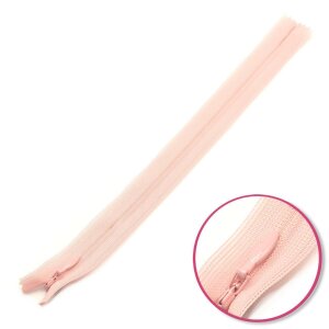 Concealed Zipper Pearl Pink Pink Non Seperable YKK...