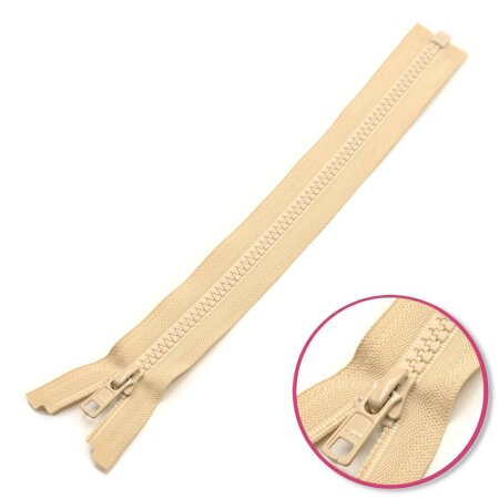 Zipper Sand 25cm Seperable with Teeth Plastic YKK (4335956-572)