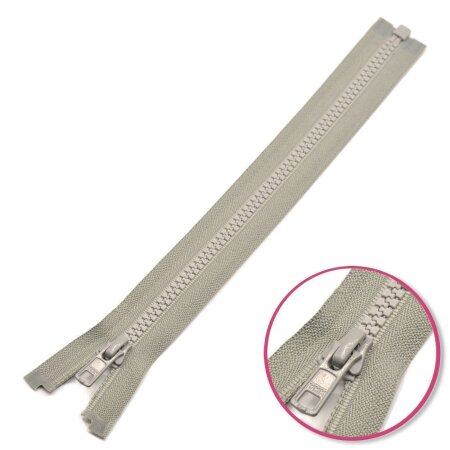 Zipper Grey 35cm Seperable with Teeth Plastic YKK (4335956-577)