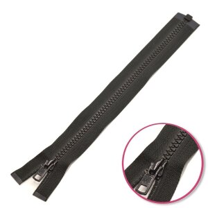 Zipper Black Seperable with Teeth Plastic YKK (4335956-580)