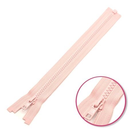 Zipper Pearl Pink Pink 35cm Seperable with Teeth Plastic YKK (4335956-811)
