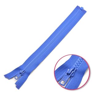 Zipper Royal-Blue Seperable with Teeth Plastic YKK...