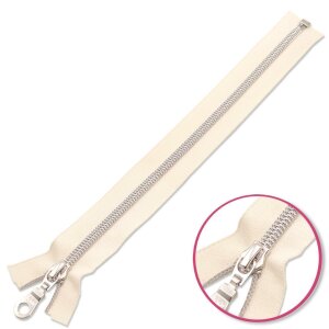 Zipper Creme with Plastic Coil Seperable YKK (4452505-841)