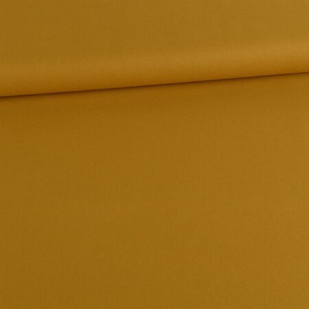 Canvas Fabric Uni Mustard