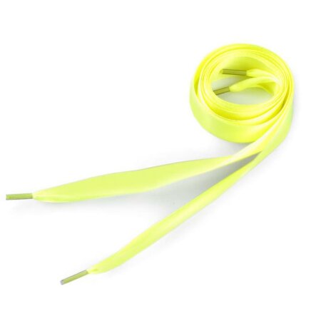 Satin ribbon neon yellow 110 cm