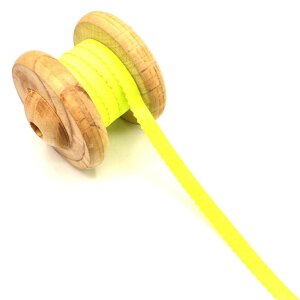 Binding tape Mira Elastic neon Yellow 1,2cm