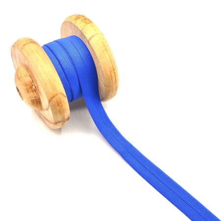 Binding Tape Elastic Rubber Band royal blue 2cm