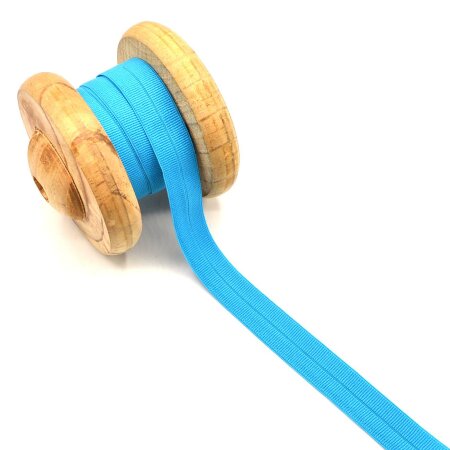 Binding Tape Elastic Rubber Band Aqua 2cm