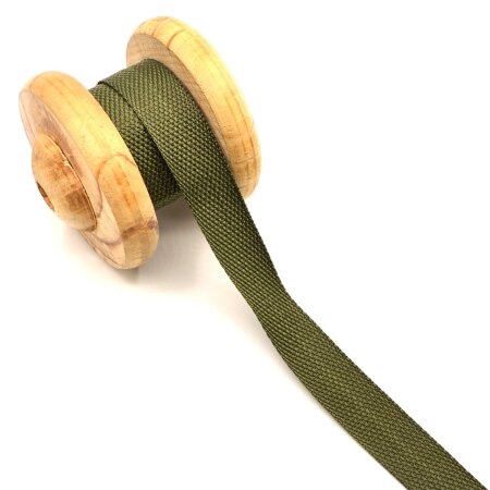 belt strap Uni Khaki 2,5cm