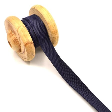 belt strap Uni Navy Blue 2,5cm