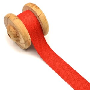belt strap soft Uni Red 4cm