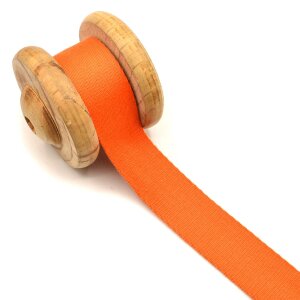 belt strap soft Uni Orange 4cm
