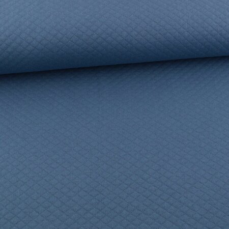 Quilted Diamond Pattern Blue