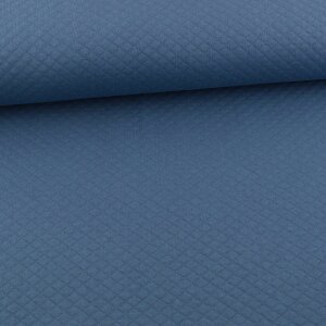 Quilted Diamond Pattern Blue