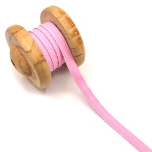 Jacquard Tape Elastic Rubber Band light Pink 12mm