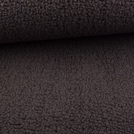 Jacket fabric imitation wool grey melange