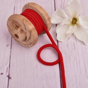 Cotton Cord Red 8 mm
