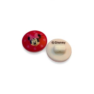stud Walt Disney 15mm - minnie mouse pink