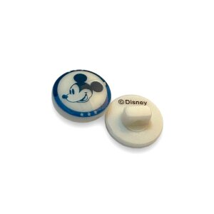 stud Walt Disney 13mm - mickey mouse white