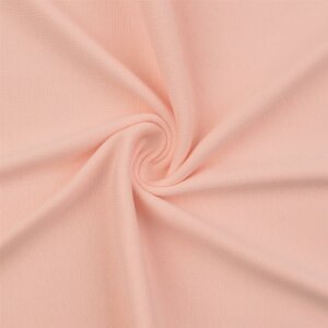 Amelie - Organic uni Cuffs fine-ribbed light pink