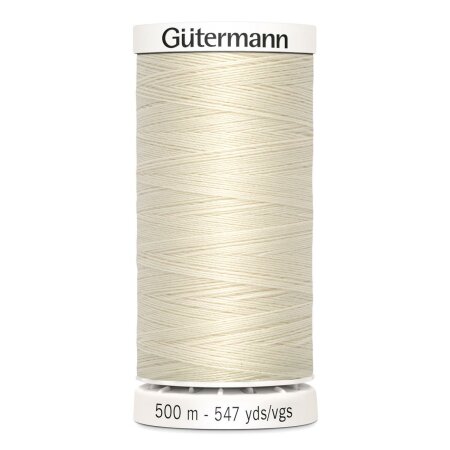 Gütermann Sew-all Thread Nr. 802 Sewing Thread - 500m, Polyester