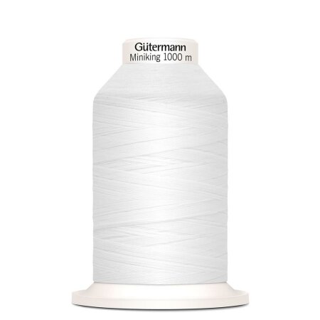 Gütermann Miniking Nr. 800 Sewing Thread - 1000m, Polyester
