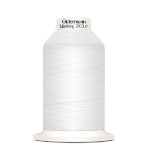 Gütermann Miniking Nr. 800 Sewing Thread - 1000m,...