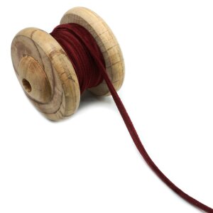 velvet cord bordeaux 6mm