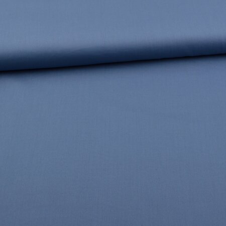 Cotton Woven Fabrics Uni dusky blue
