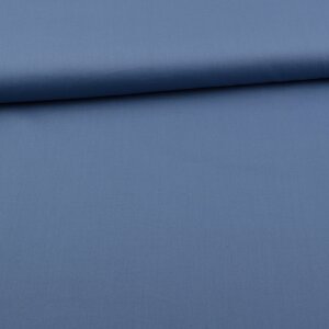Cotton Woven Fabrics Uni dusky blue
