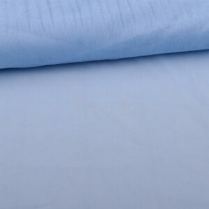Stretch tulle uni - Baby blue