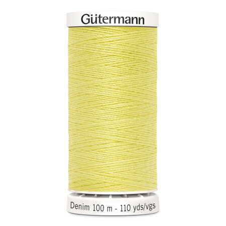 Gütermann Denim jeans sewing thread Nr. 1380 - 100m, Polyester