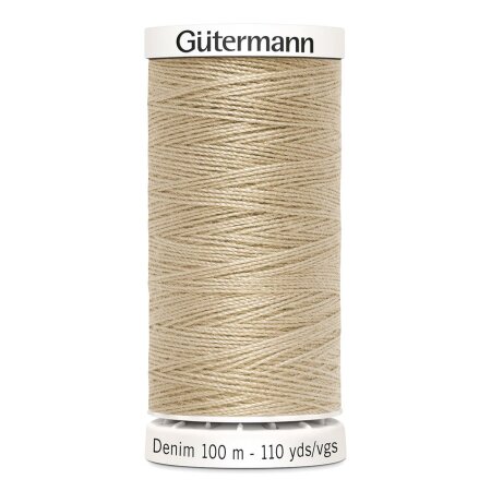 Gütermann Denim jeans sewing thread Nr. 2795 - 100m, Polyester
