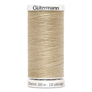 Gütermann Denim jeans sewing thread Nr. 2795 - 100m,...