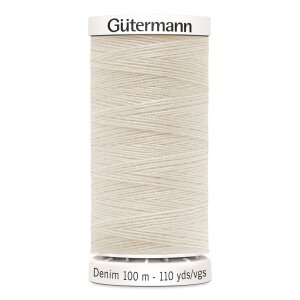 Gütermann Denim jeans sewing thread Nr. 3130 - 100m,...