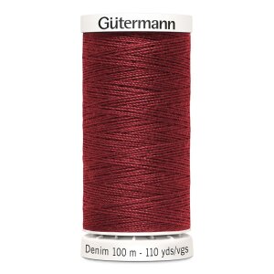 Gütermann Denim jeans sewing thread Nr. 4466 - 100m,...