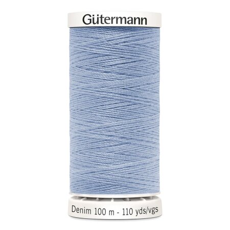 Gütermann Denim jeans sewing thread Nr. 6140 - 100m, Polyester