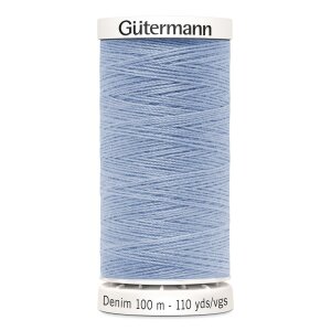 Gütermann Denim jeans sewing thread Nr. 6140 - 100m,...