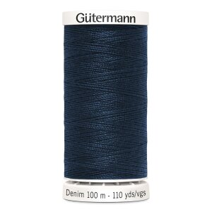 Gütermann Denim jeans sewing thread Nr. 6855 - 100m,...